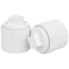 3Pack 2IN PVC DWV Sanitary Tee 3-Way PVC Pipe Fittings Adapter Furniture Build Grade SCH40 PVC Elbow Fittings Connector for Drain, Waste, Vent
