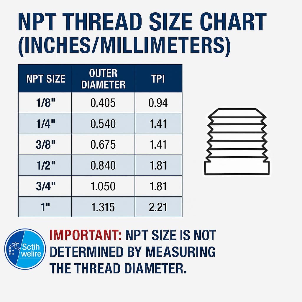 Brass Hose Barb Fitting, 1/8" Barb x 1/8" MNPT, 10-Pack, Male NPT to Hose Connector for Air, Fuel & Fluid Lines (1/8"ID to 1/8NPT)