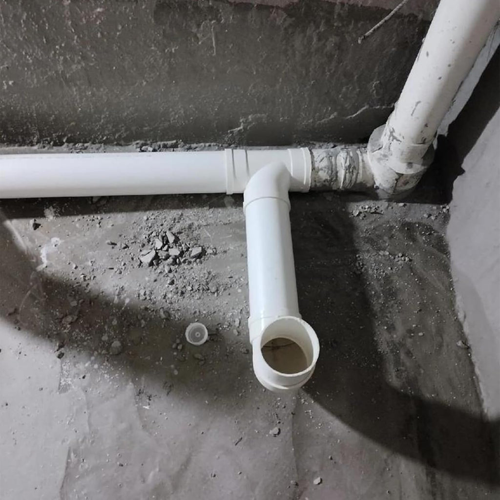 3Pack 2IN PVC DWV Sanitary Tee 3-Way PVC Pipe Fittings Adapter Furniture Build Grade SCH40 PVC Elbow Fittings Connector for Drain, Waste, Vent