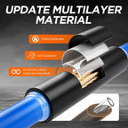 5:1 Heat Shrink Tubing Kit 426 PCS, Dual Wall Marine Grade Waterproof with 5:1 Ratio Adhesive Lined, Heatshrink Wrap Industrial Electrical Tube Assortment for Automotive Wiring, Marine, RV, DIY Repair