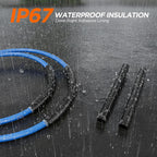 5:1 Heat Shrink Tubing Kit 426 PCS, Dual Wall Marine Grade Waterproof with 5:1 Ratio Adhesive Lined, Heatshrink Wrap Industrial Electrical Tube Assortment for Automotive Wiring, Marine, RV, DIY Repair